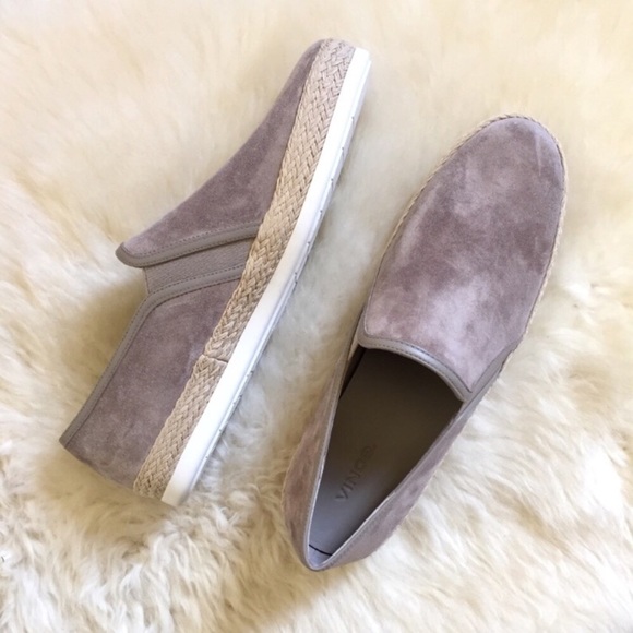 Vince Acker Suede Espadrille Sneakers - New In Box - Picture 1 of 7
